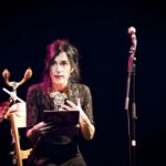 FRIDA LA DOUCE - une lecture-concert avec les musiciens Pierre Omer et Julien Israelian et la comédienne Martine Corbat. Théâtre Le Saltimbanque, Genève, le 13 deécembre 2017. ©Dorothée Thébert Filliger